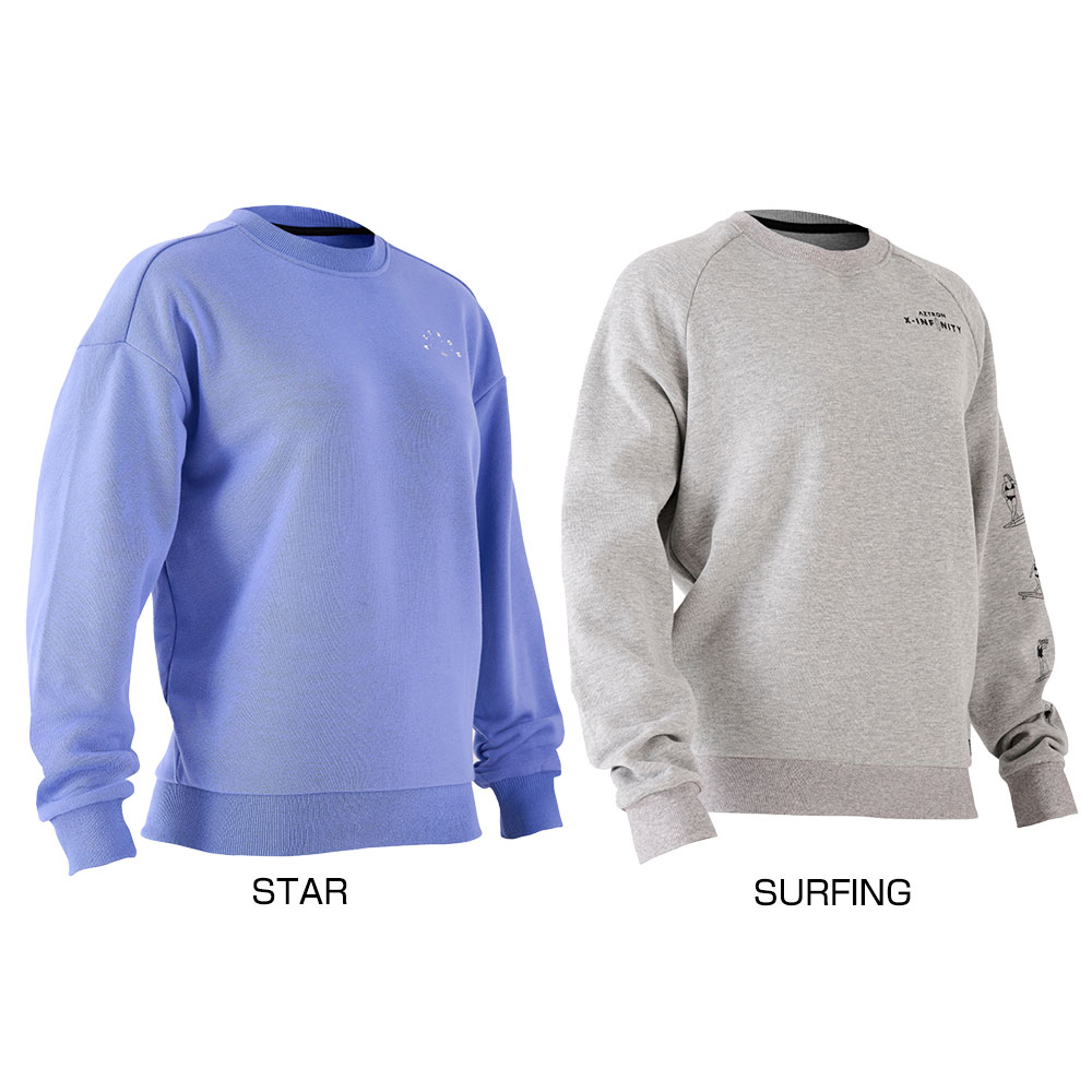 AZTRON アパレル STAR/SURFING SPIRIT SWEAT SHIRT（（スター/サーフィンスピリット スウェットシャツ）） 02